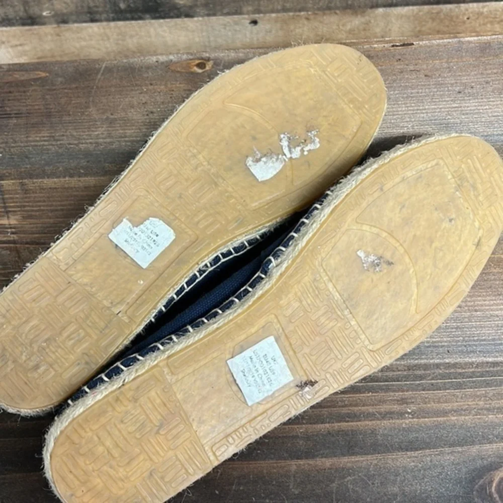 Joules Shelbury Bee Embroidered Espadrilles‎ Women's Size 9